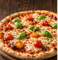 Pizza Käse (KI-generiertes Symbolbild)