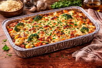Rigatoni Gratinati (KI-generiertes Symbolbild)